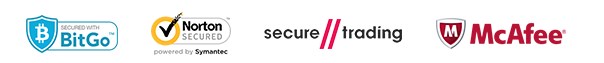 Logos de seguridad falsos en la web de la estafa