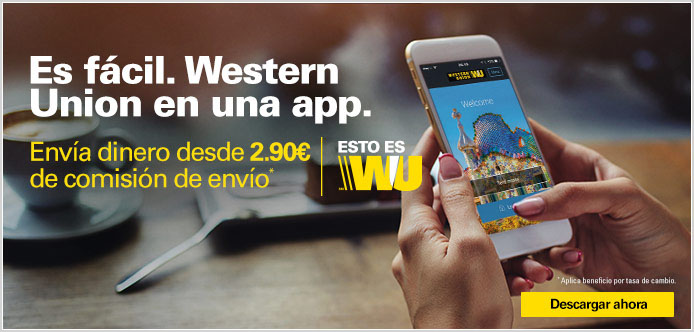 Realiza transferencias de forma fácil y seguras con Western Union