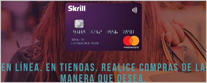 Tener una tarjeta para comprar de forma online en la plataforma Skrill es confiable